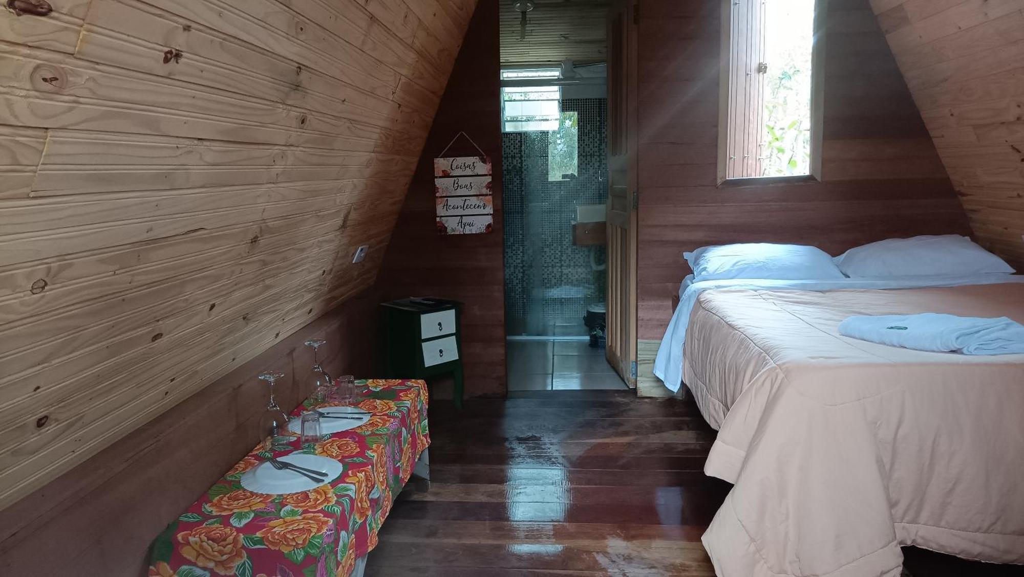 Chales E Camping Do Robinho 1 São Tomé das Letras المظهر الخارجي الصورة
